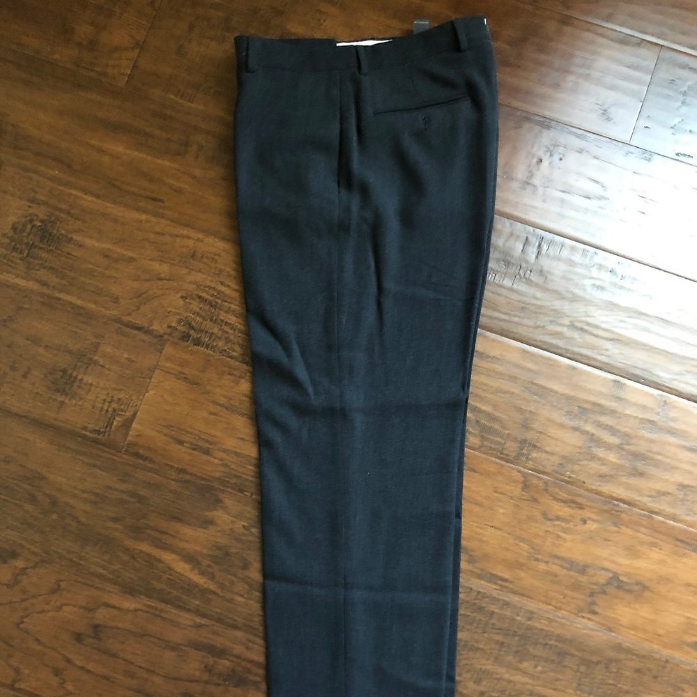 Banana Republic mens gray suit pants 32 x 28 wool - Picture 2 of 8